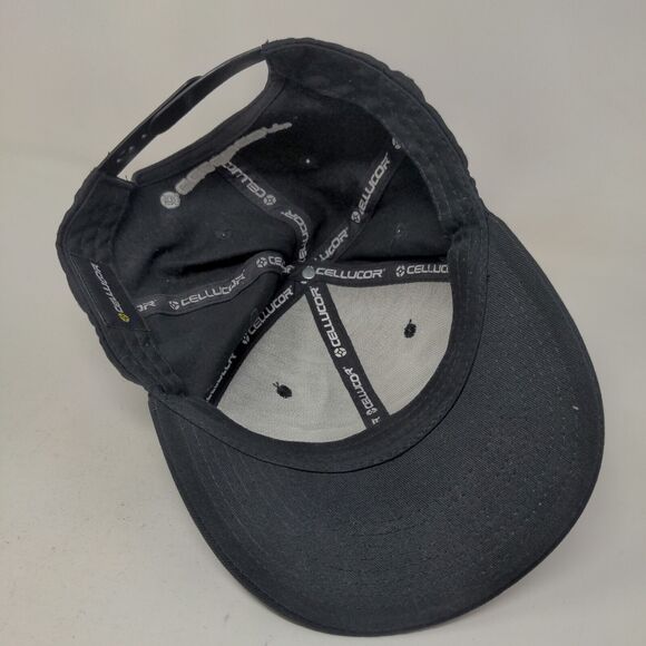 Cellucor Men's Snapback Hat Black Embroidered Big Logo Spell Out - Picture 7 of 8